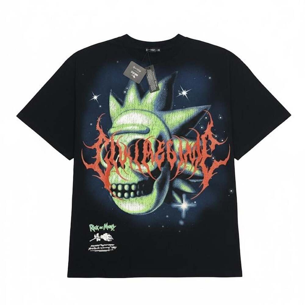 Civil Regime x Rick and Morty 'Roses From Concrete' Graphic T-Shirt - Black Stre